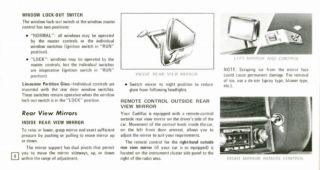 1973 Cadillac Owners Manual Page 25